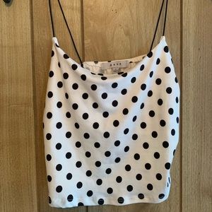 Wire Polkadot Crop Top